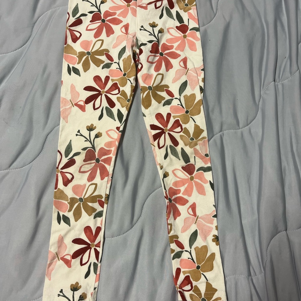 Floral Patterned Leggings